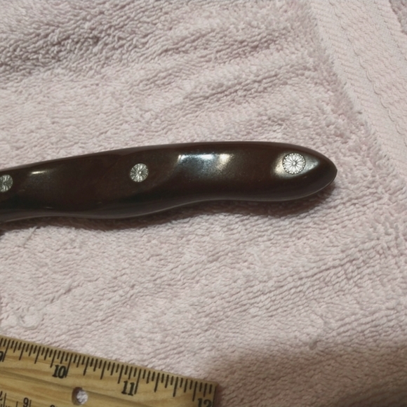 Vintage Wonder Serrated CARVING KNIFE 14 inches Blades both sides - Picture 6 of 11